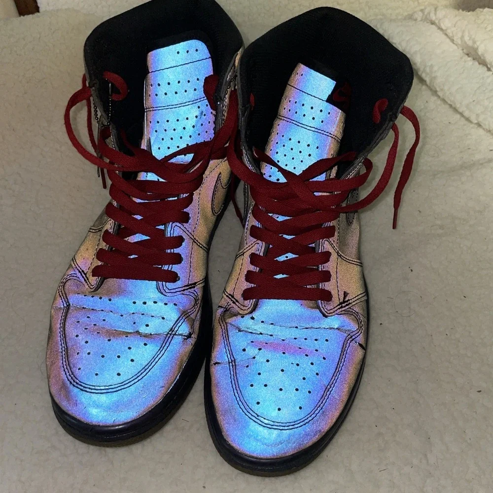 Nike Air Jordan 1‎ High Zoom Fearless Reflective 2019 I Iridescent 12 BV006-900